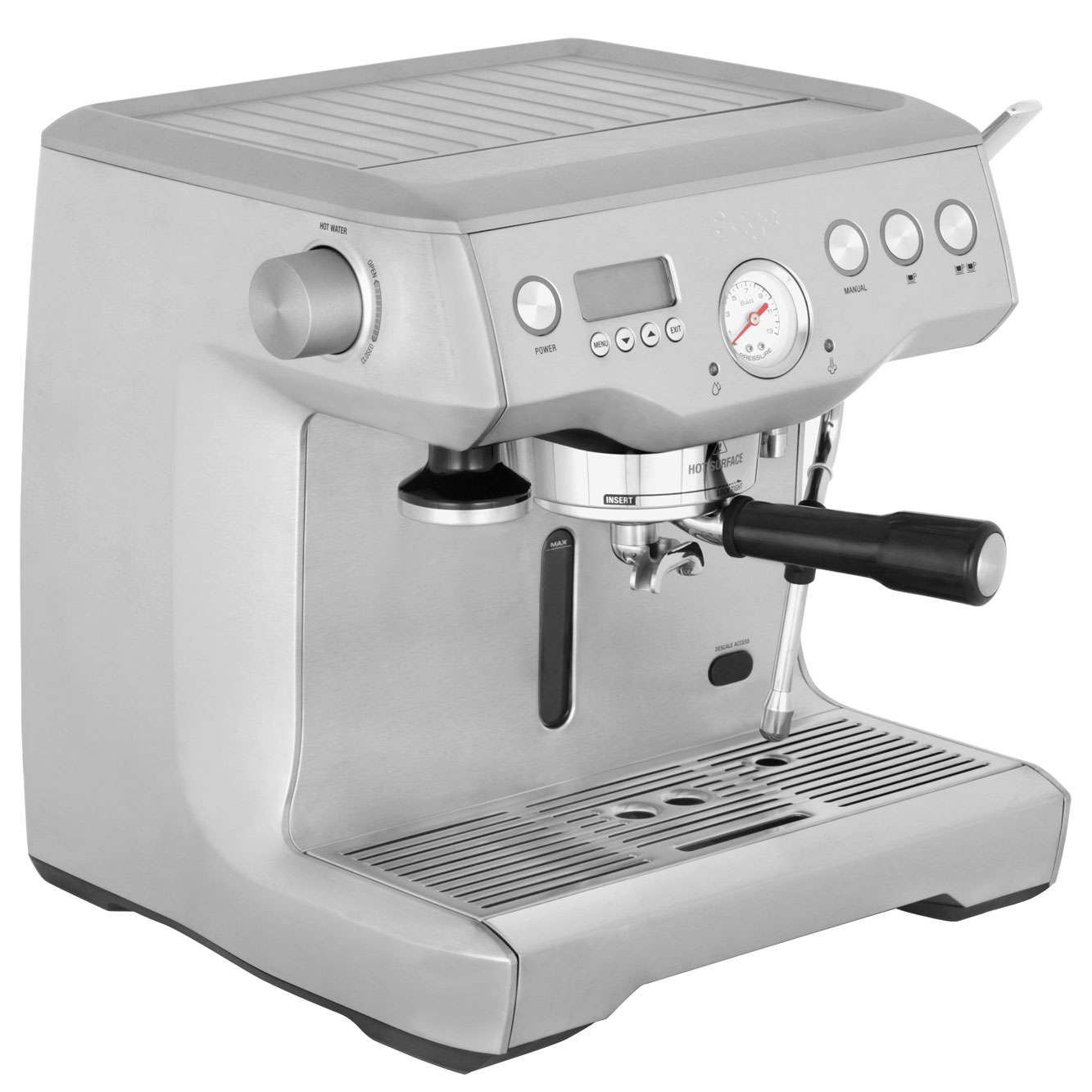 Sage BES920UK The Dual Boiler Espresso Coffee Machine 15 bar Stainless