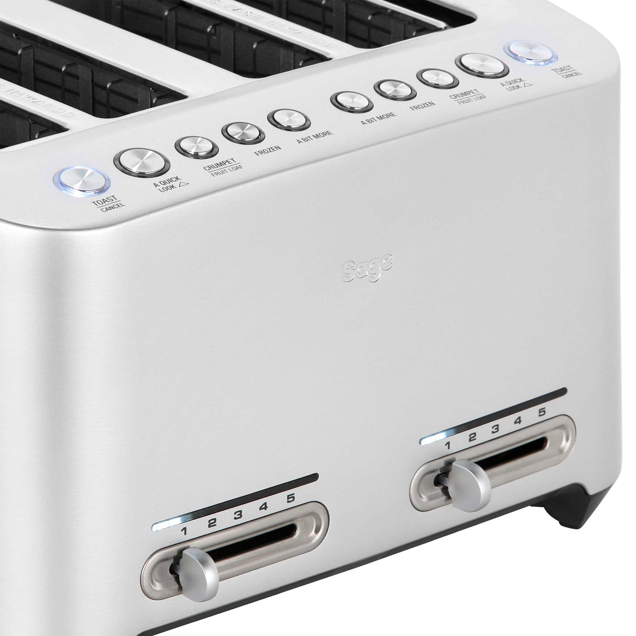 Sage BTA845UK The Smart Toast 4 Slice 4 Slice Toaster Silver eBay