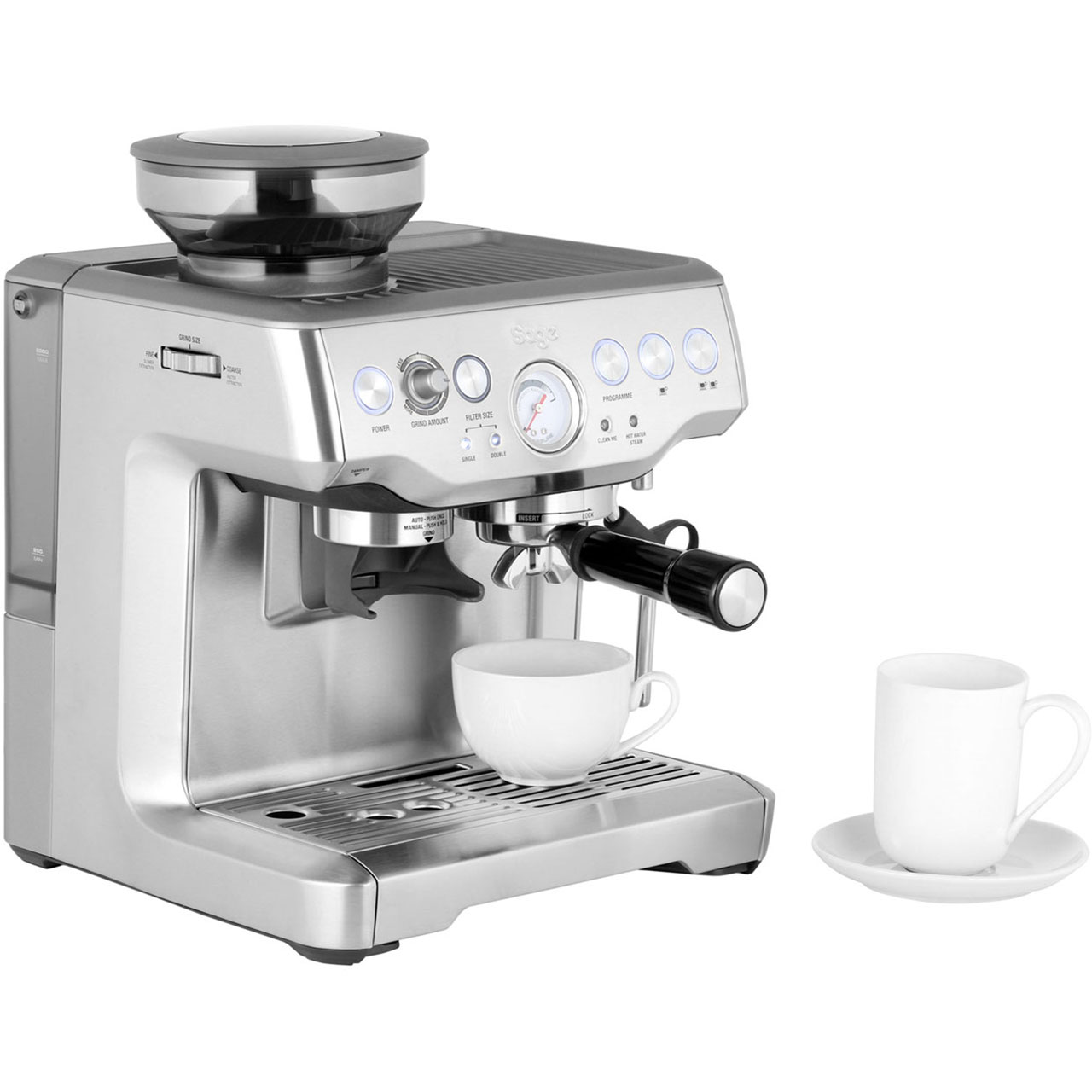 Sage BES875UK The Barista Express Espresso Coffee Machine 15 bar