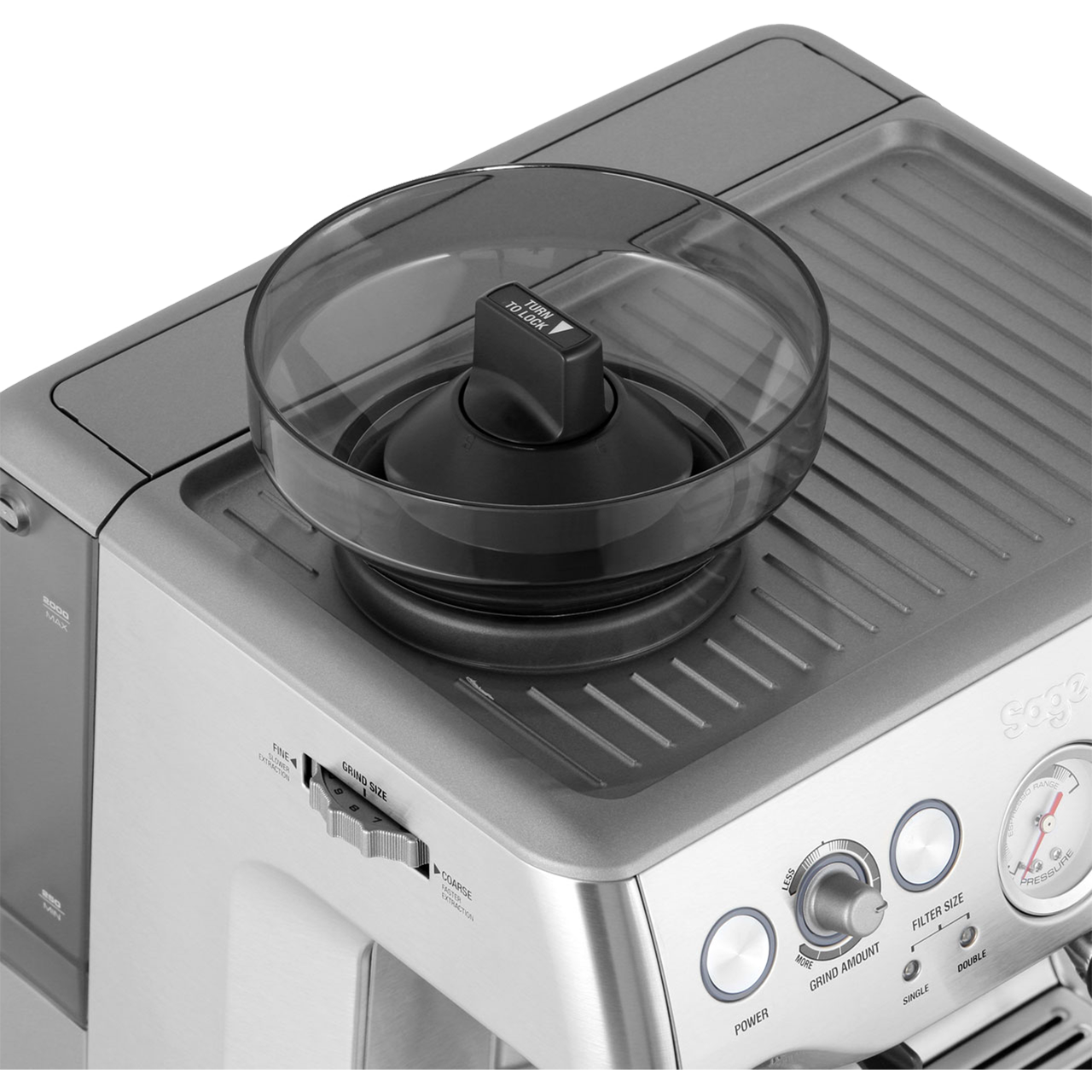 Sage BES875UK The Barista Express Espresso Coffee Machine 15 bar