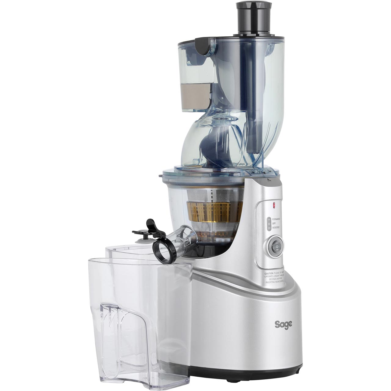 Sage SJS700SIL The Big Squeeze Masticating Juicer 240 Watt Silver eBay