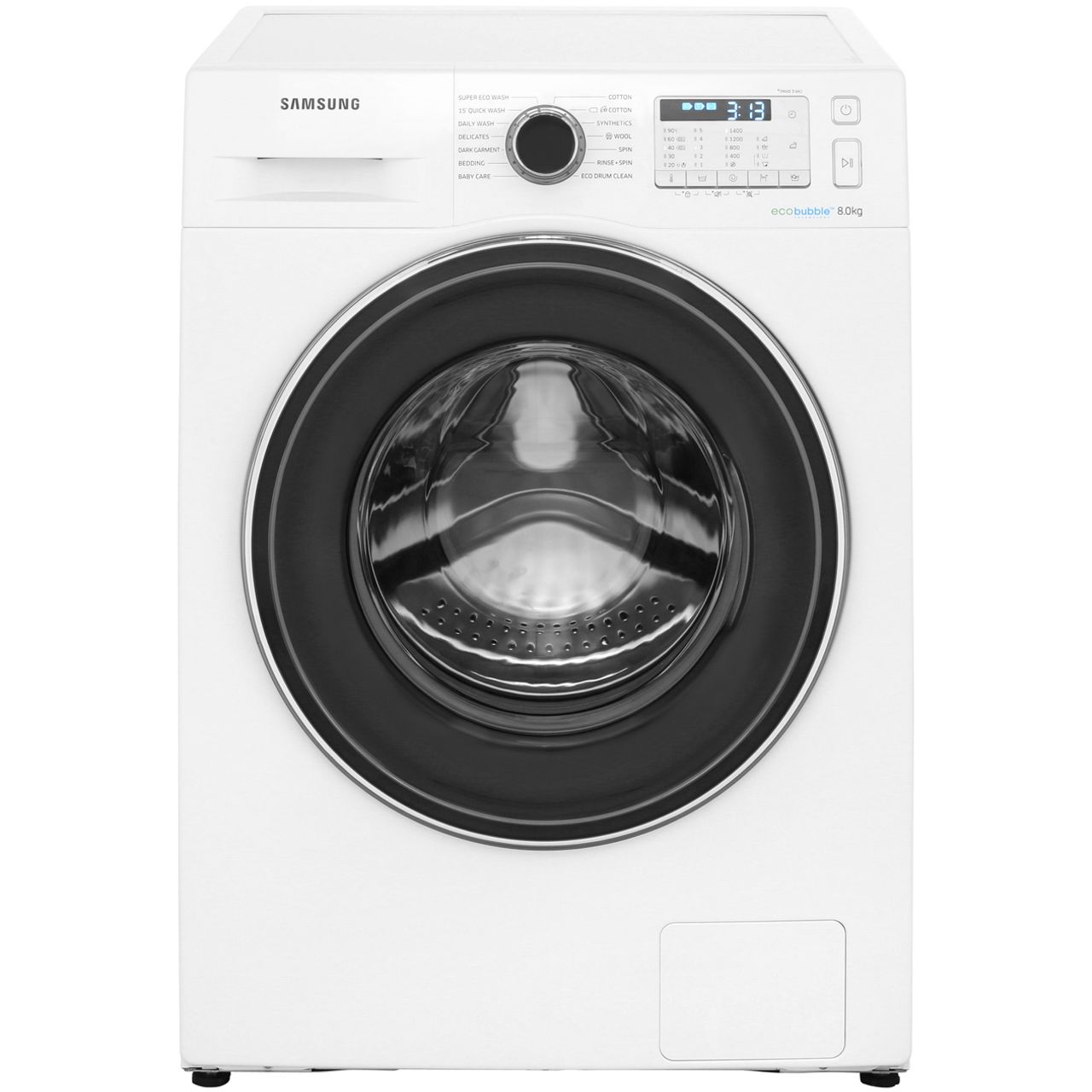 Samsung Ecobubble 8kg Front Load Washing Machine Features Model Ww80j5410gs Tl Pros And Cons Youtube