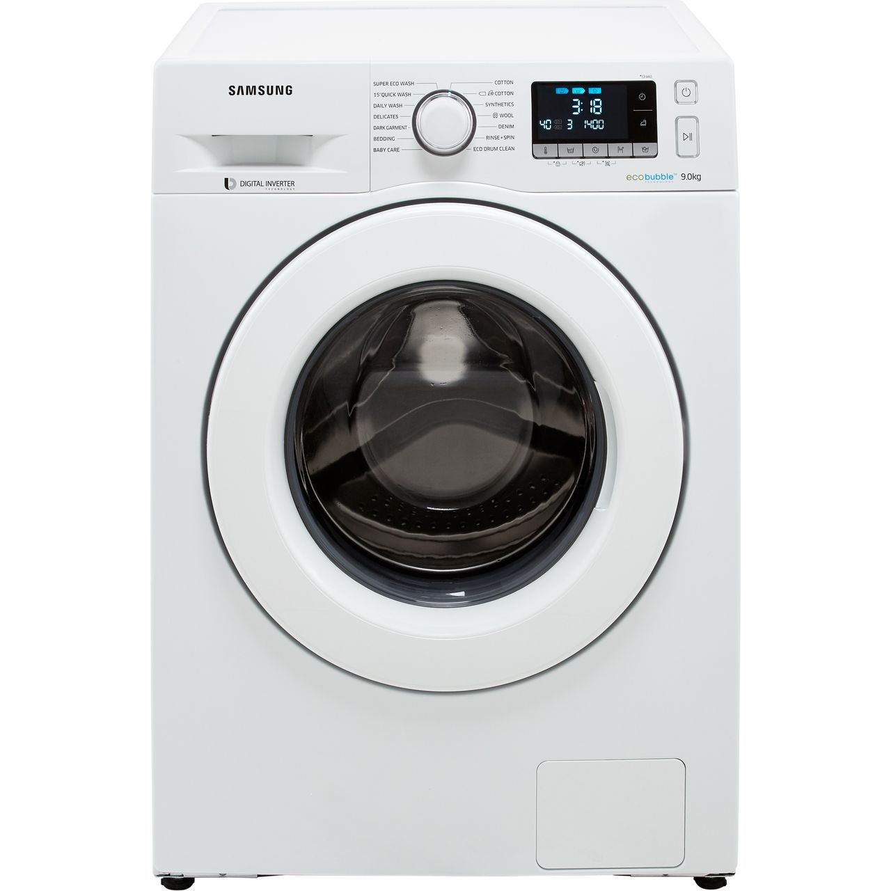 Samsung WW90J5456MW ecobubble™ A+++ Rated 9Kg 1400 RPM ...