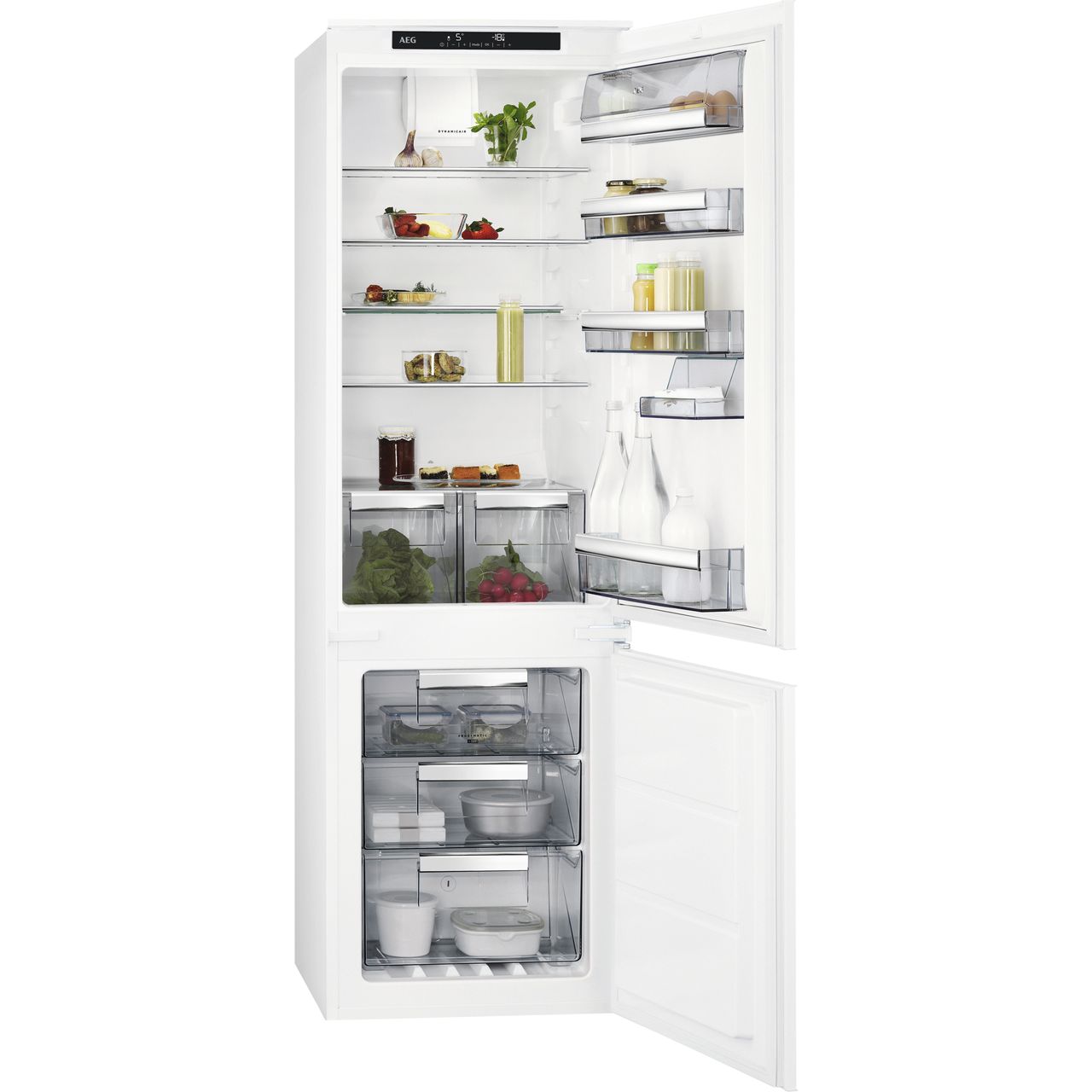 AEG SCE8181VTS Integrated 70/30 Frost Free Fridge Freezer with Sliding Door Fixing Kit Review