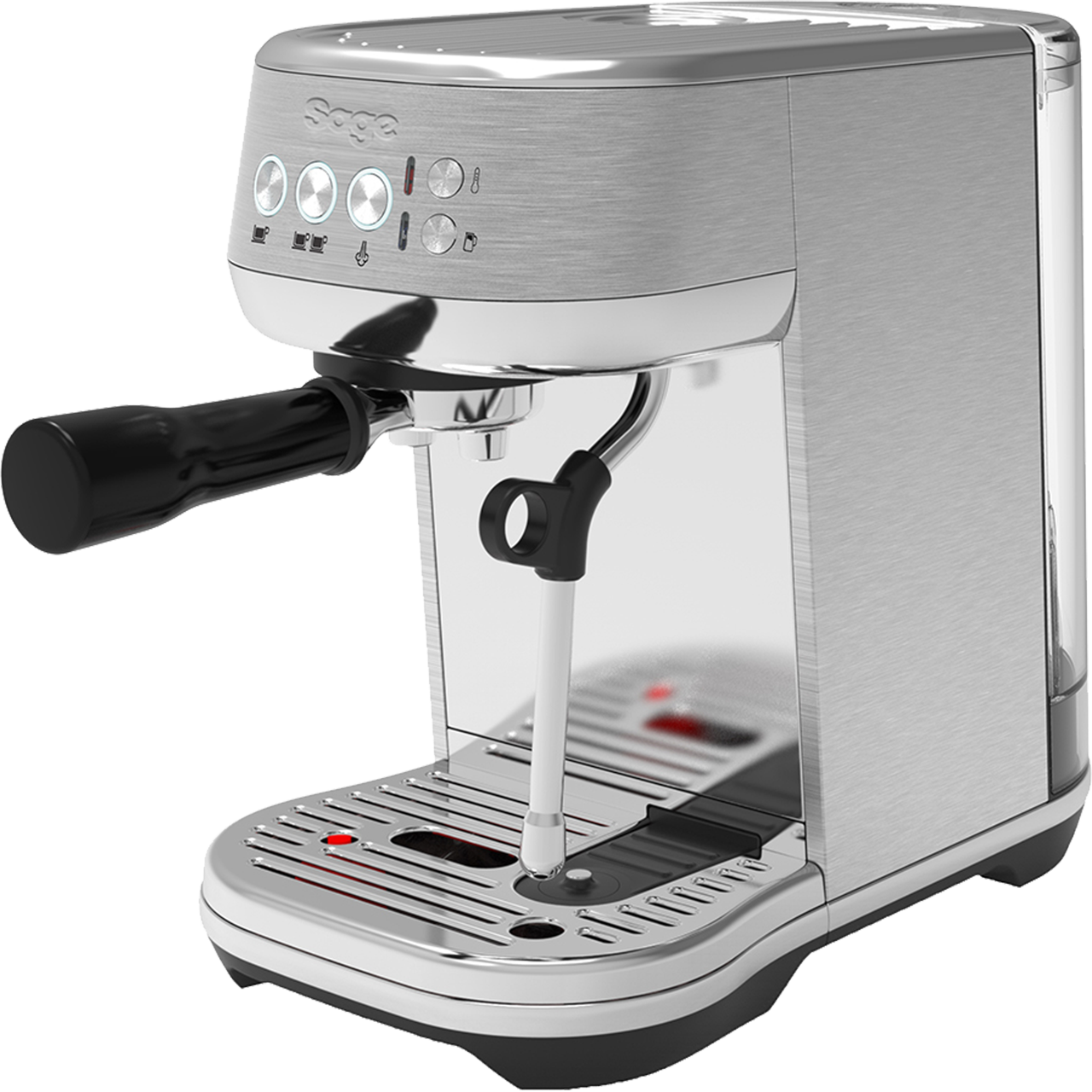 Sage SES500BSS4GUK1 The Bambino Plus Espresso Coffee Machine 15 bar ...