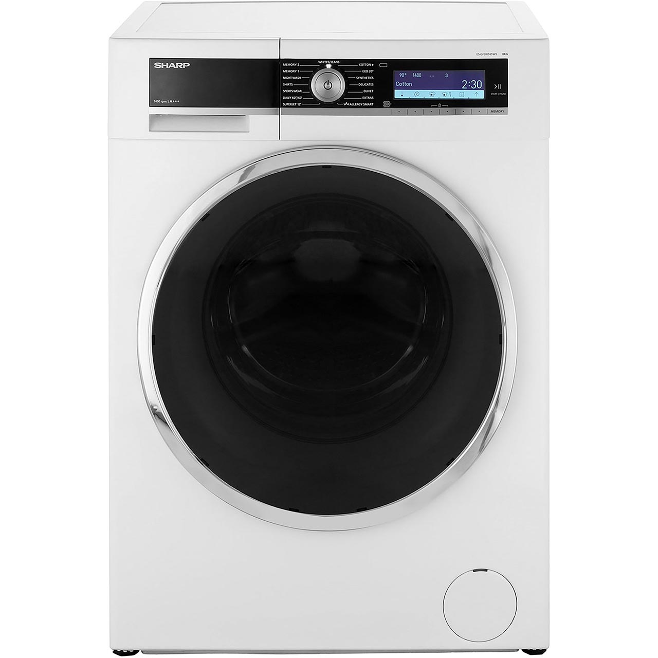 Sharp ES-GFD8145W5 8Kg Washing Machine Review