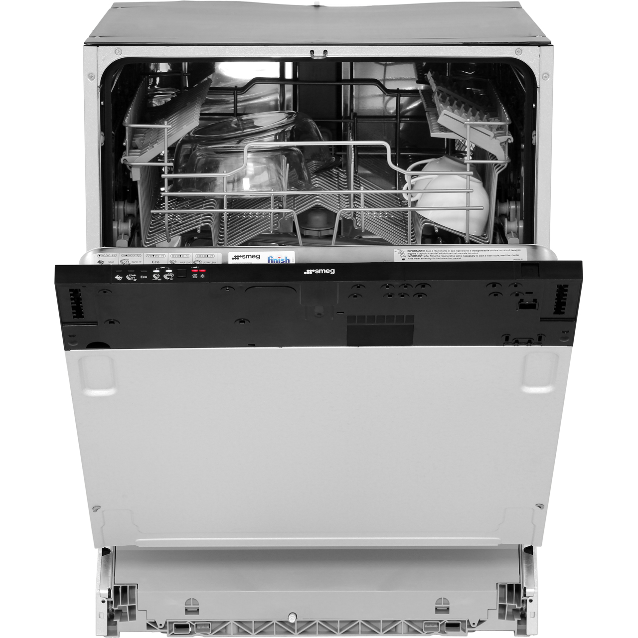 Freestanding Dishwasher Smeg Df614apx Smeg Di612e Integrated