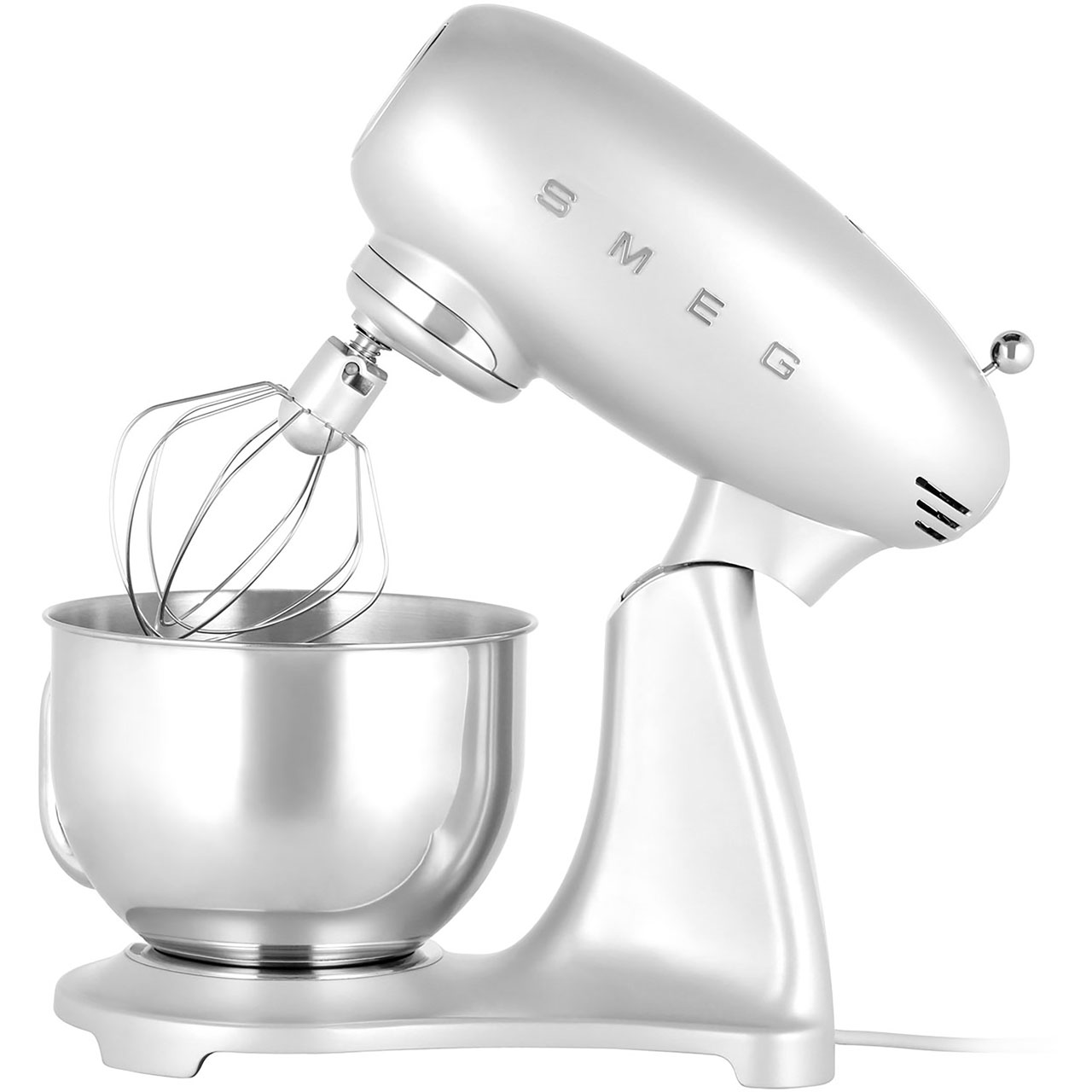 Smeg SMF01PKUK 50's Retro Stand Mixer with 4.8 Litres Bowl 800 Watt