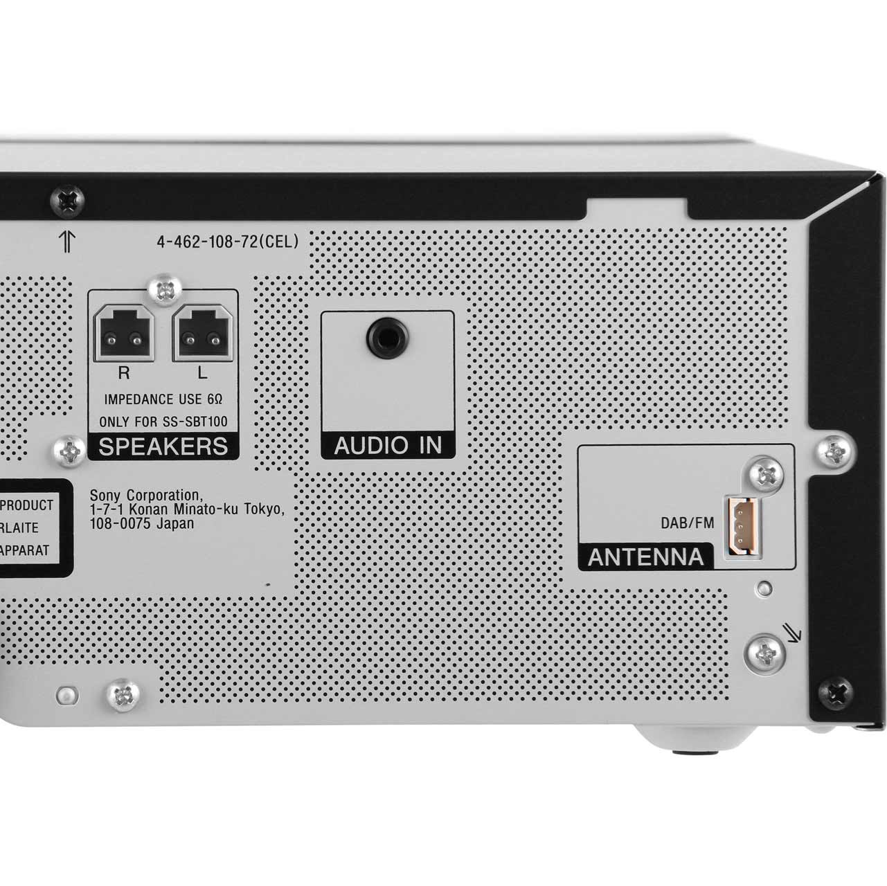 Sony CMT-SBT100B 50 Watt Mini Hi-Fi System Bluetooth Hi-Fi System Black