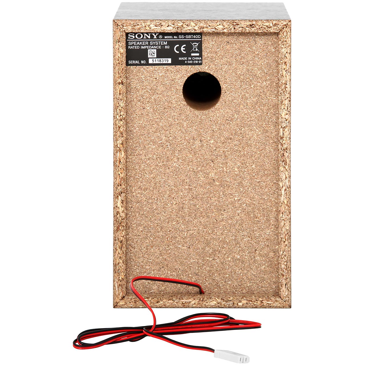 Sony CMTSBT40D 50 Watt Mini HiFi System Bluetooth HiFi System Black