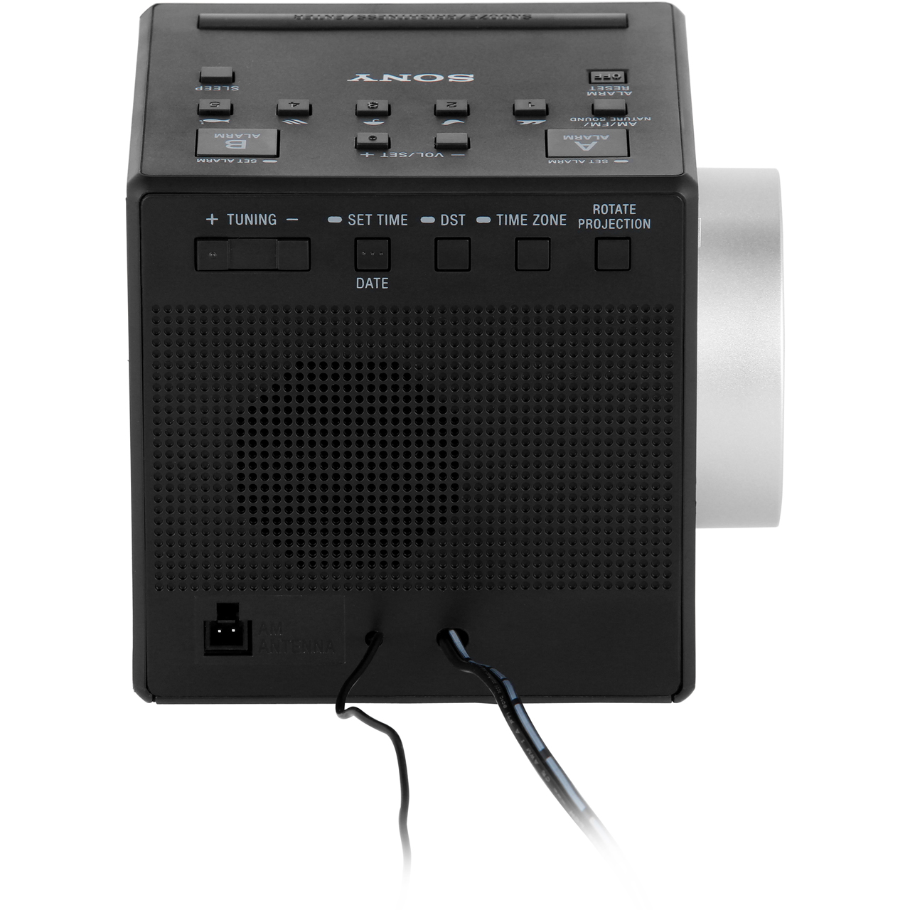 Sony ICFC1PJ Cube AM/FM Clock Radio with projector No with FM / AM