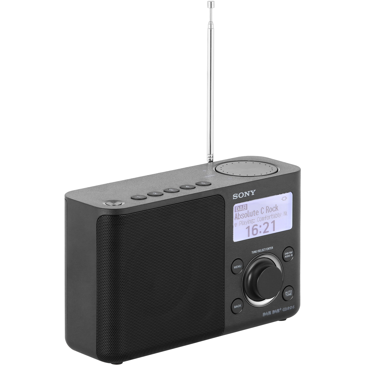 Sony XDRS61DB.CEK Portable Digital Radio with High Quality