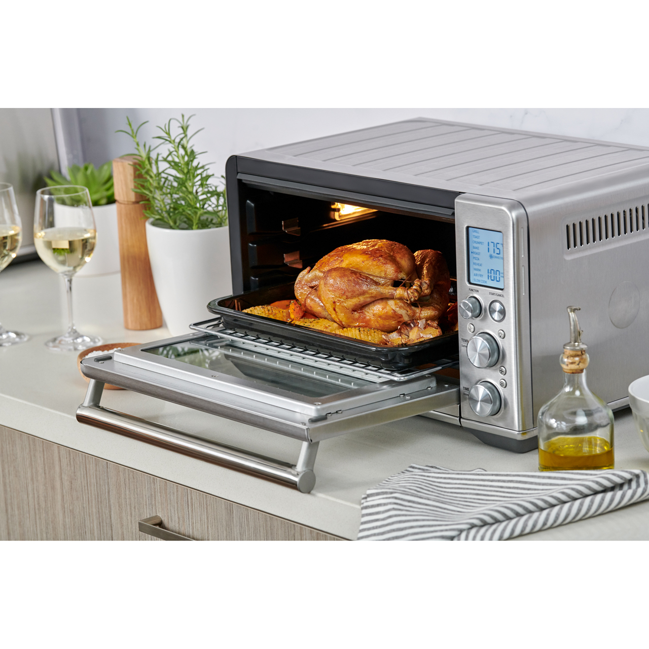 Sage SOV860BSS The Smart Mini ovens & Hob Free Standing Brushed