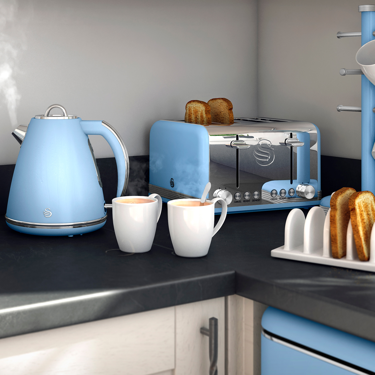 kettle and toaster set toy