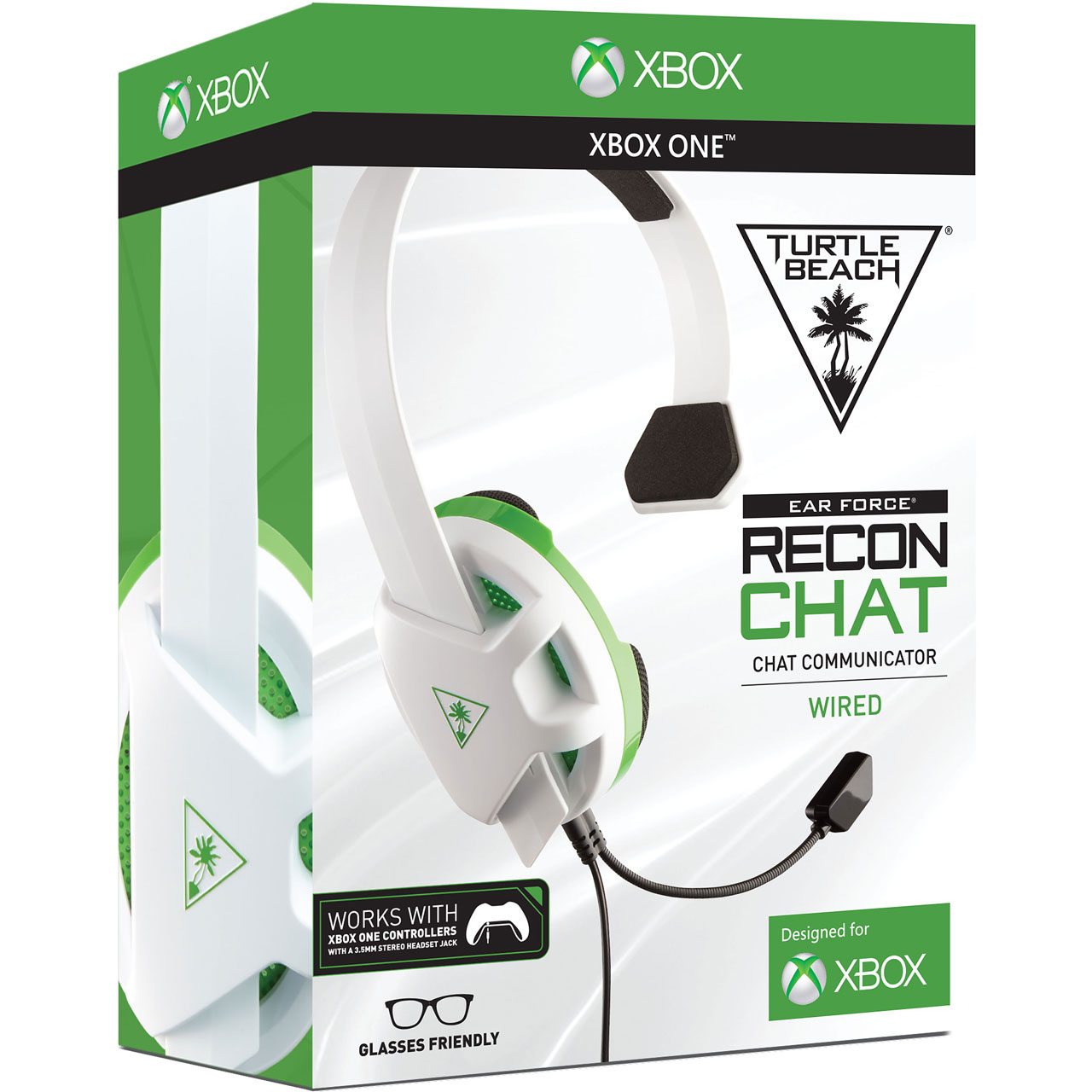 white and green turtle beach headset