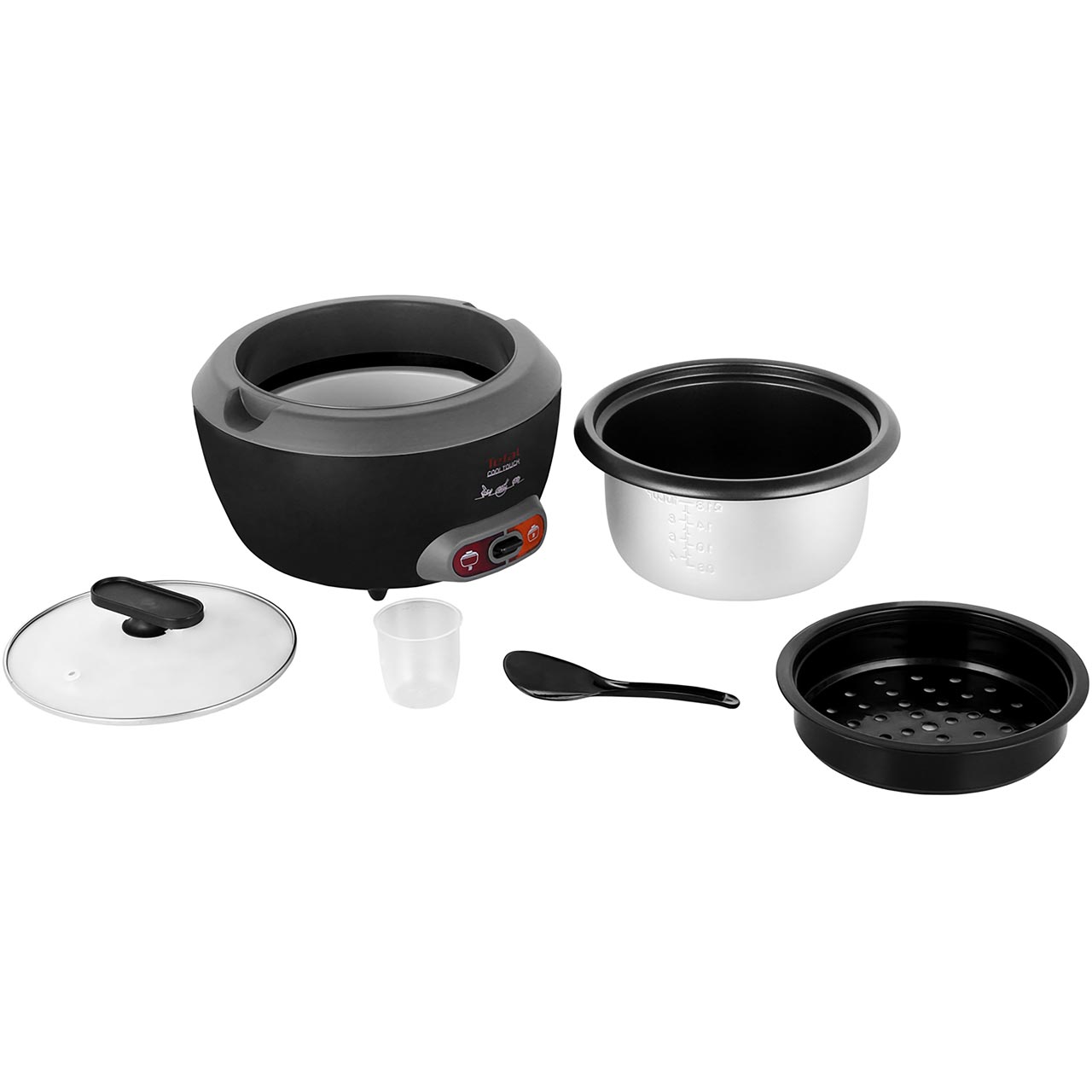Tefal RK1568UK Cooltouch Multi Cooker Rice Cooker 1.8 Litres Black