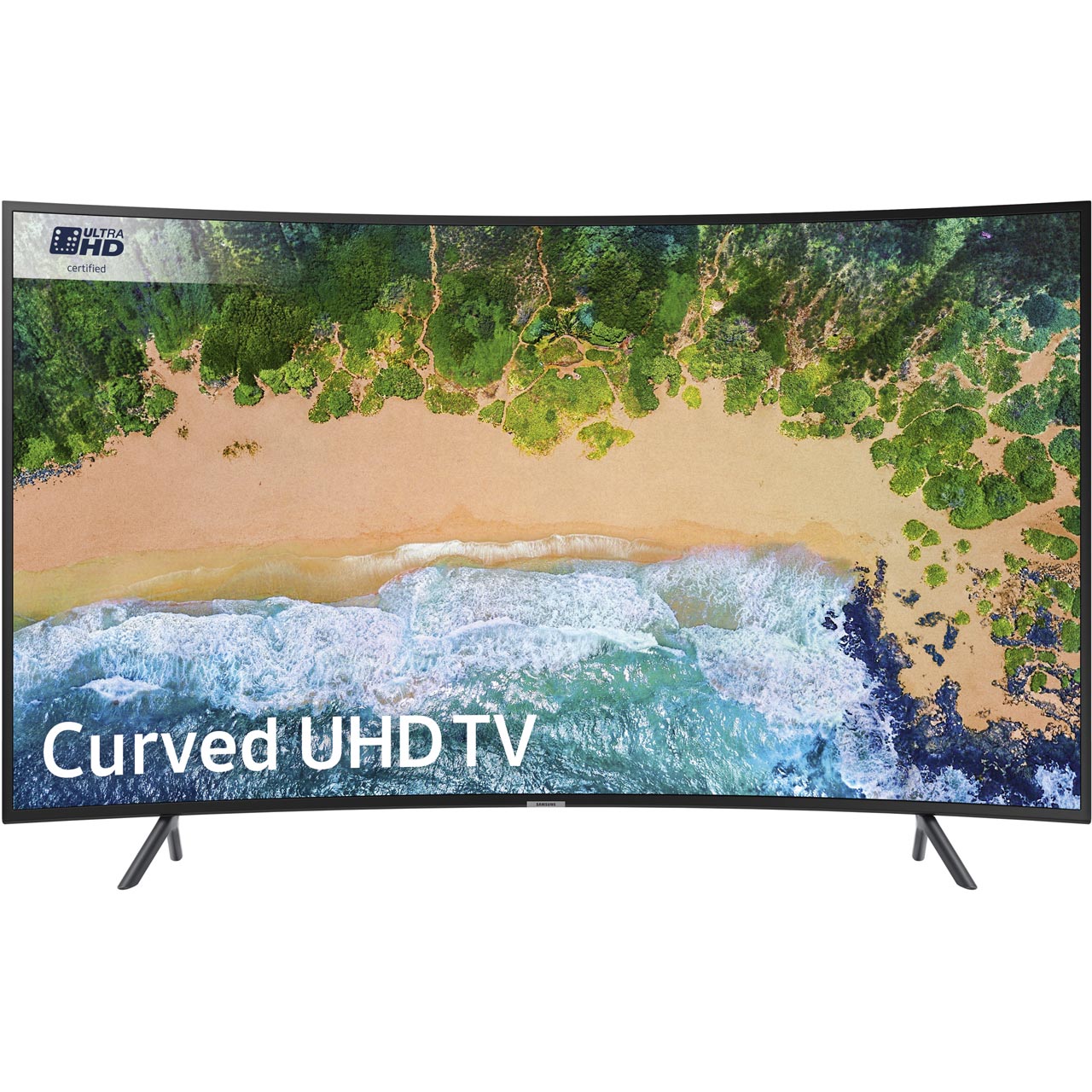 Samsung UE49NU7300 49" Curved Smart 4K Ultra HD TV with HDR - UE49NU7300 - 1
