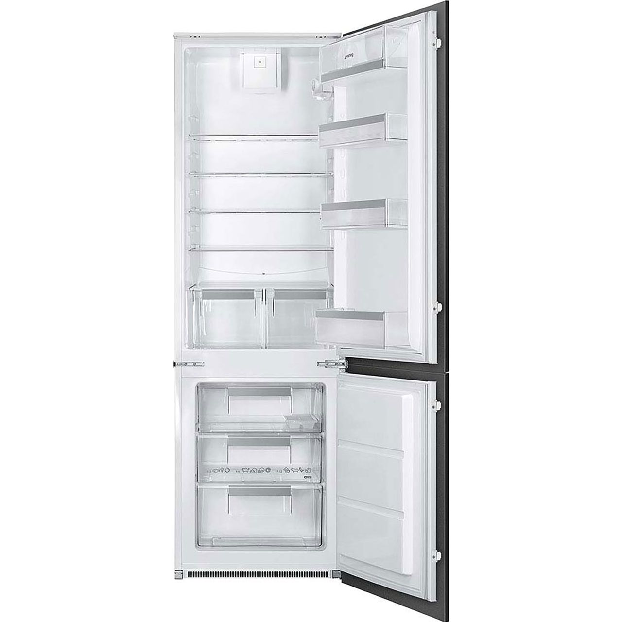 Smeg UKC7280FP1 Integrated 70/30 Fridge Freezer with Sliding Door Fixing Kit Review