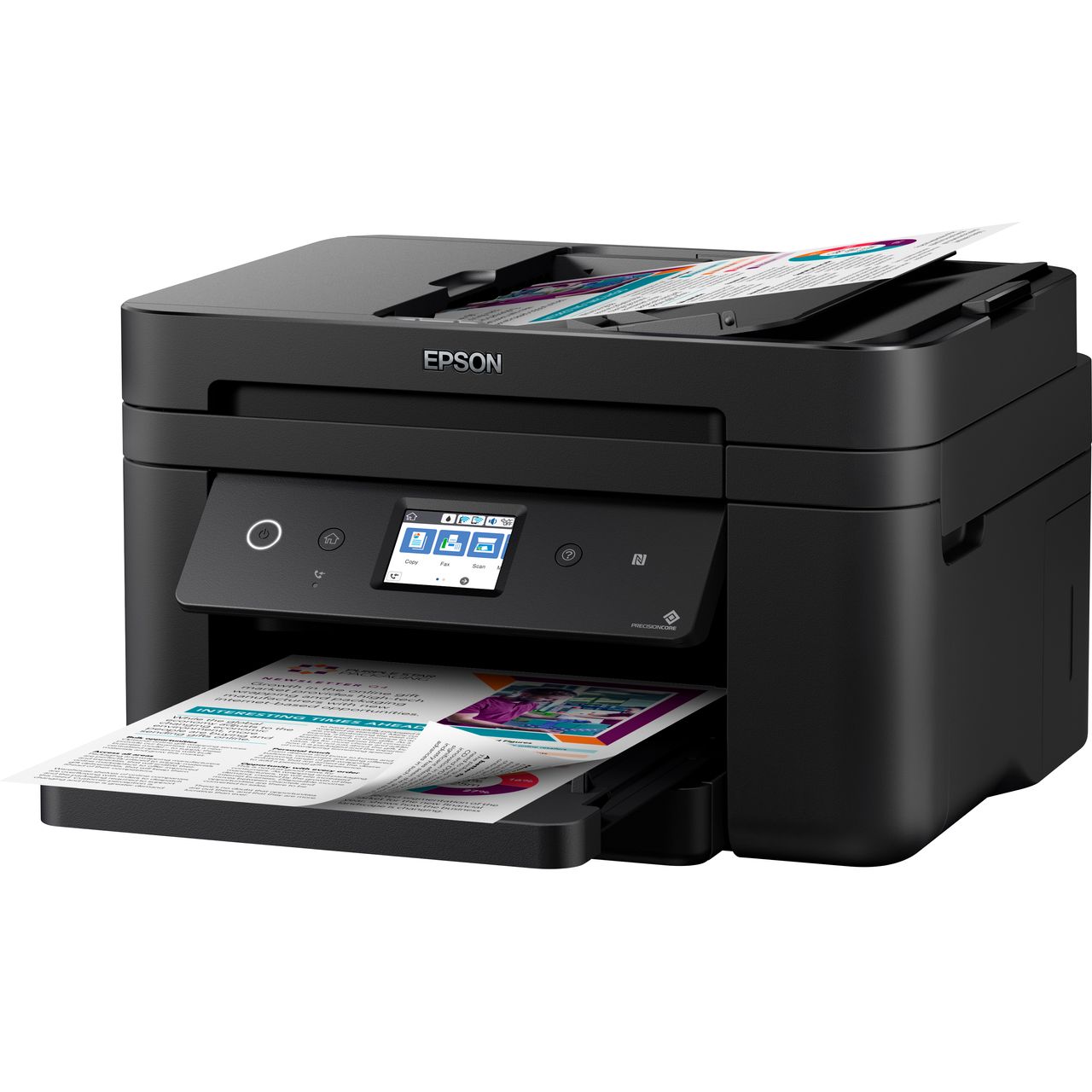  Epson Workforce WF 2865DWF  Compact Inkjet Printer Black 