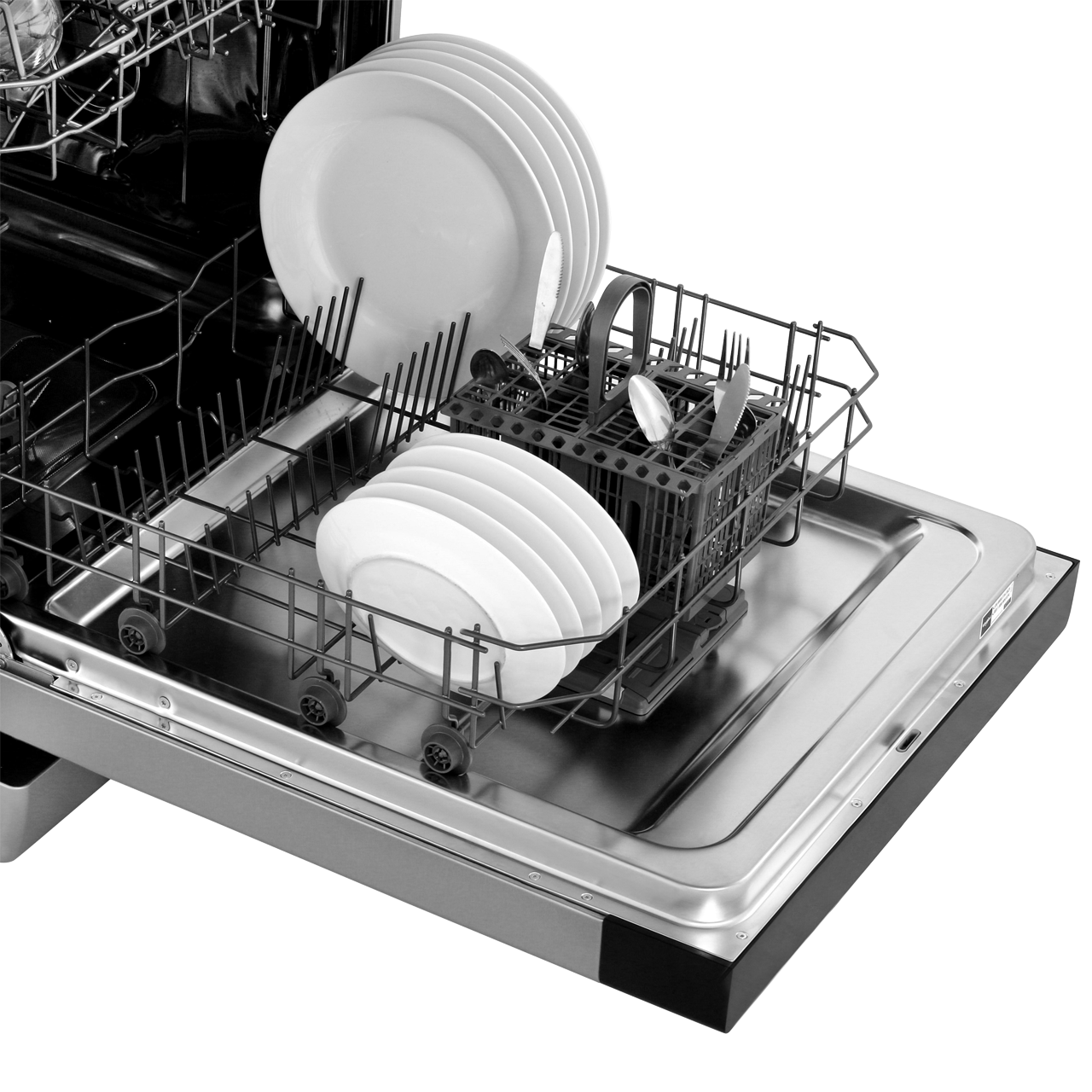 Whirlpool WFE2B19X A+ Dishwasher Full Size 60cm 13 Place Stainless