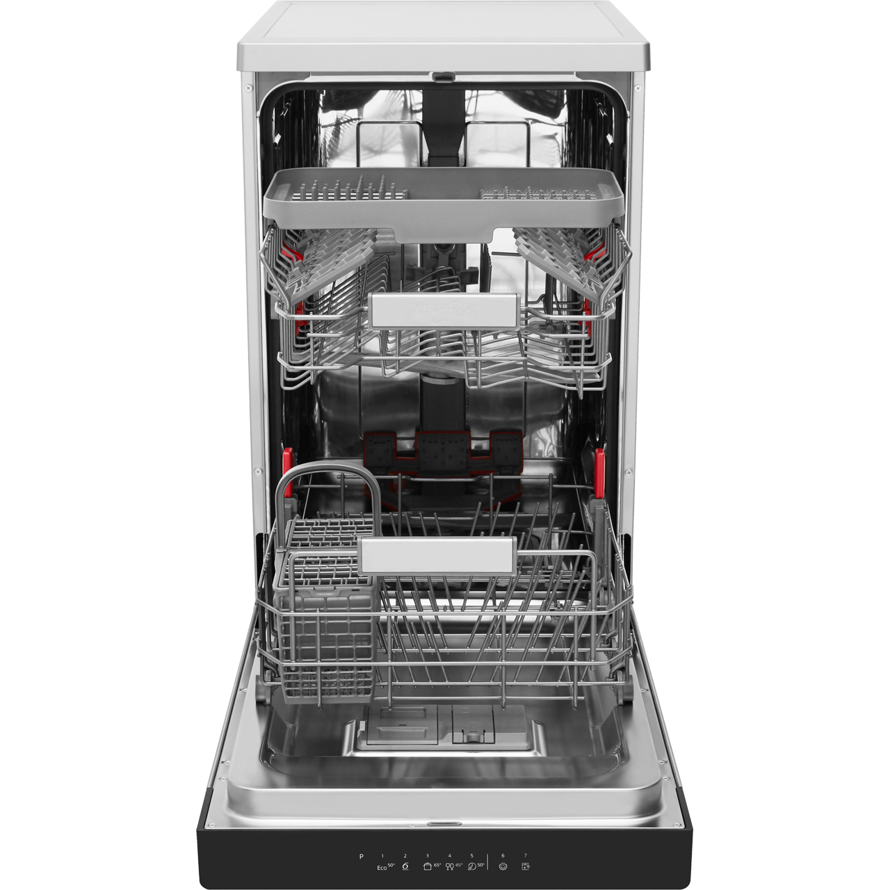 Wsfo3t223pcxuk Ss Whirlpool Slimline Dishwasher Ao Com