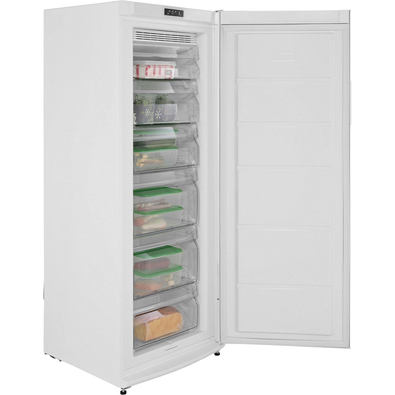 Zanussi ZFU20223WV Free Standing 180 Litres A+ Upright Freezer White ...