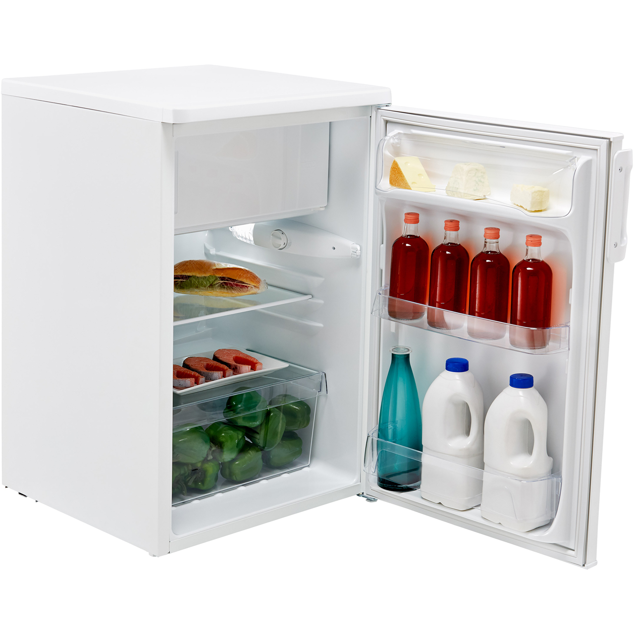 Zrg15805wv Wh Zanussi Fridge 118 Litres Ao Com