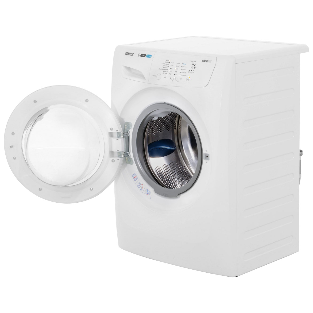 Zanussi ZWF81460W Lindo300 A+++ Rated 8Kg 1400 RPM Washing Machine ...