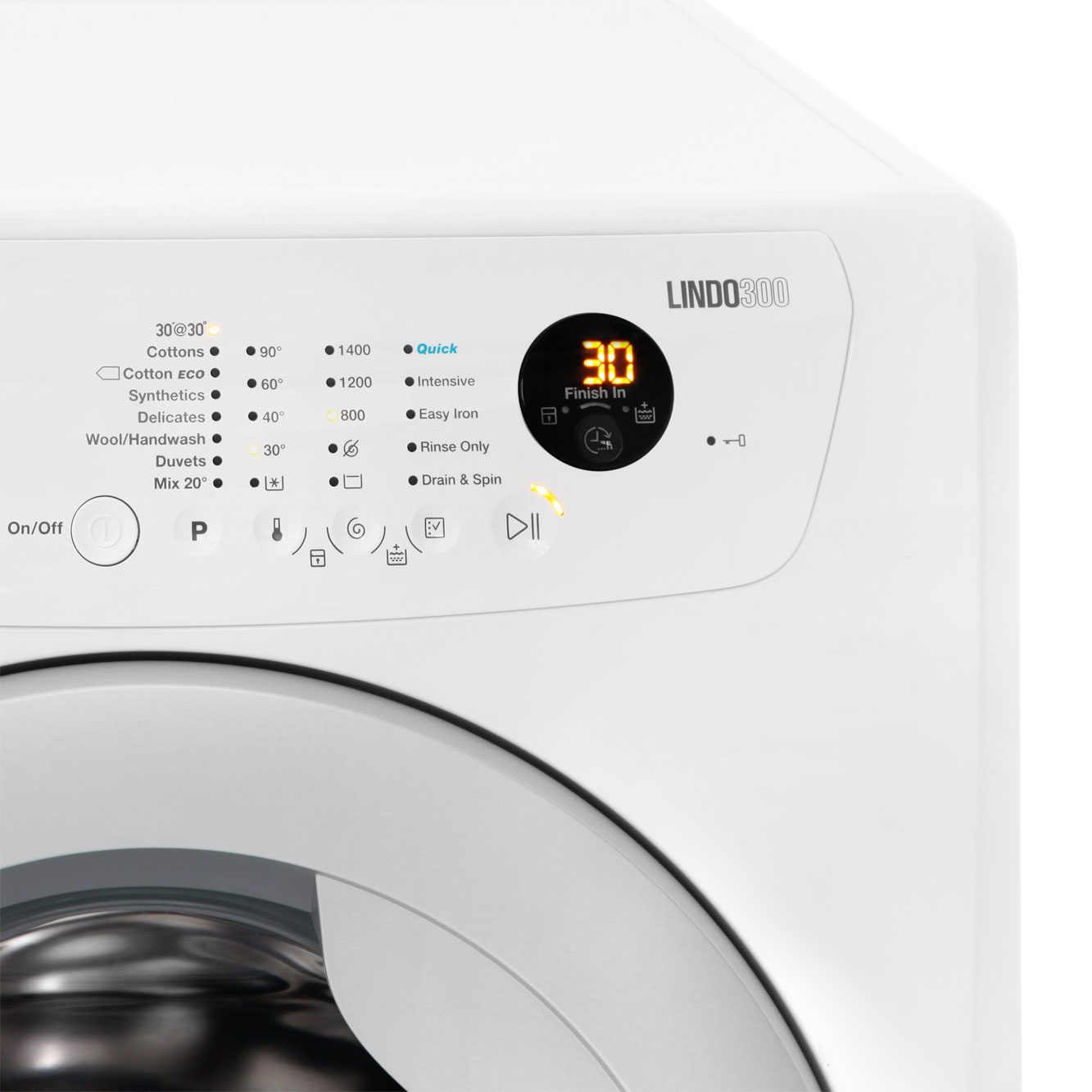 Zanussi Lindo300 ZWF91483WR 9Kg Washing Machine with 1400 rpm White