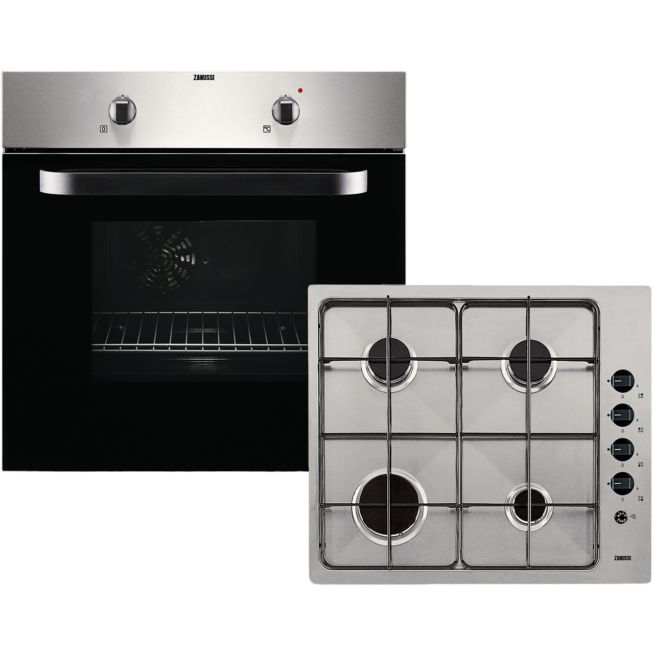 Zanussi ZPGF4030X Built In Electric Single Oven and Gas Hob Pack Review