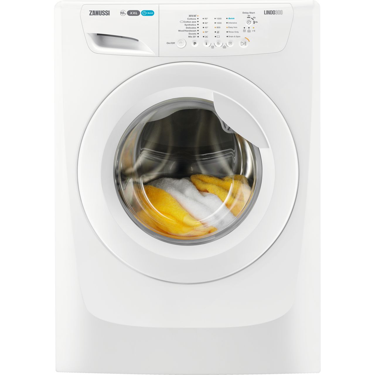 Zanussi Lindo300 ZWF01280W 10Kg Washing Machine with 1200 rpm Review