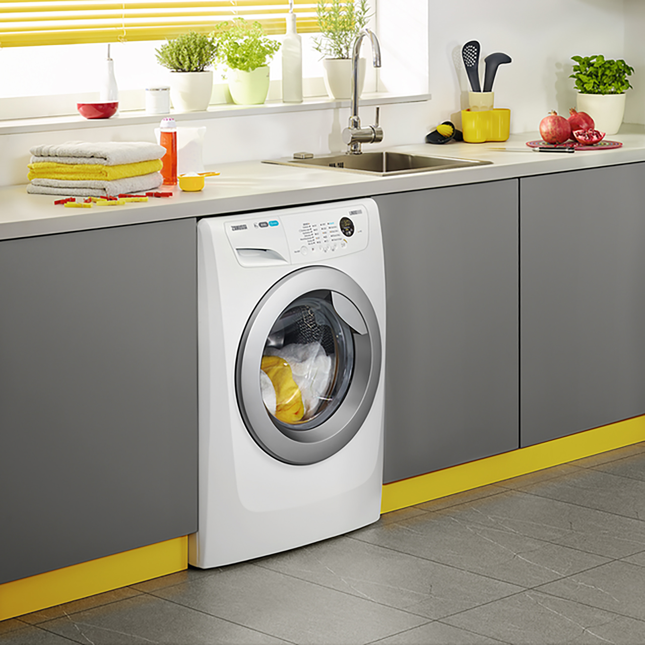 Zanussi Lindo300 ZWF91483WR 9Kg Washing Machine with 1400 rpm White