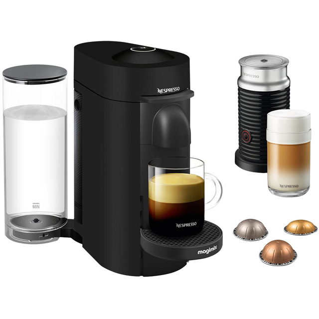 11387 | Nespresso by Magimix Pod Coffee Machine | Black | ao.com