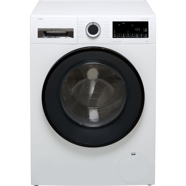 Bosch Series 6 i-Dos™ WGG244F9GB 9Kg Washing Machine - White - WGG244F9GB_WH - 1