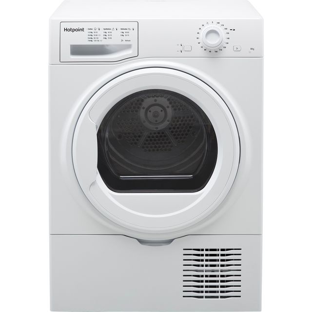 Hotpoint H2D81WUK Condenser Tumble Dryer - White - H2D81WUK_WH - 1