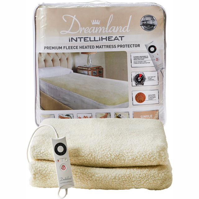 Dreamland IntelliHeat Premium Fleece 16303 Mattress Protector For Single Bed Review Dreamland IntelliHeat Premium Fleece 16303 Mattress Protector For Single Bed Review