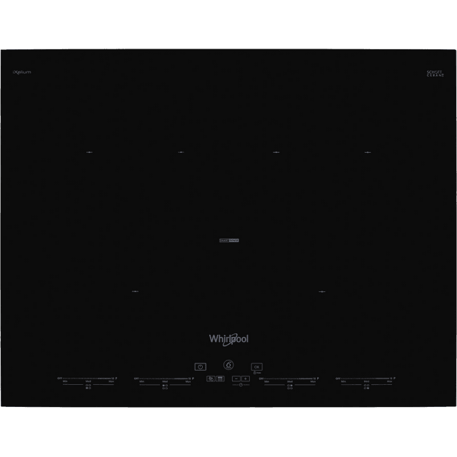 Whirlpool SMO654OF/BT/IXL Built In Induction Hob - Black - SMO654OF/BT/IXL_BK - 1