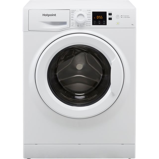 Hotpoint NSWM743UWUKN 7Kg Washing Machine with 1400 rpm - White - D Rated 