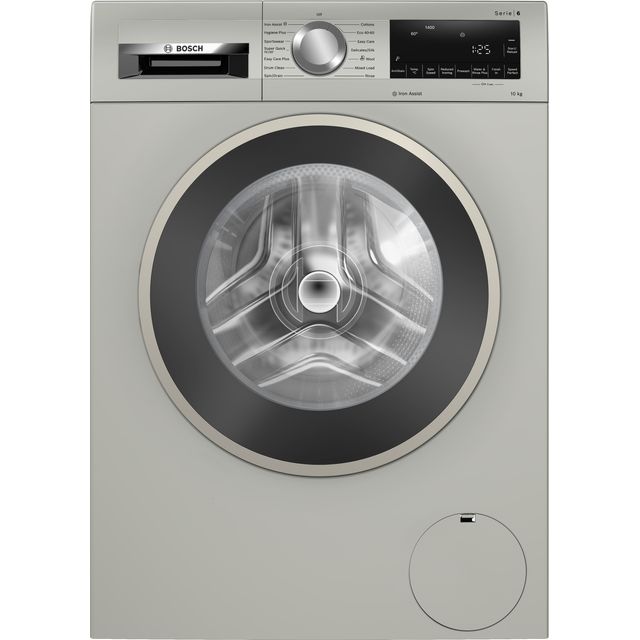 Bosch Series 6 WGG254ZSGB 10kg Washing Machine with 1400 rpm - Silver - A Rated