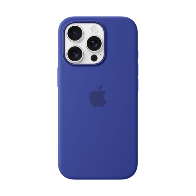 Apple Silicone Case with MagSafe for iPhone 16 Pro - Ultramarine