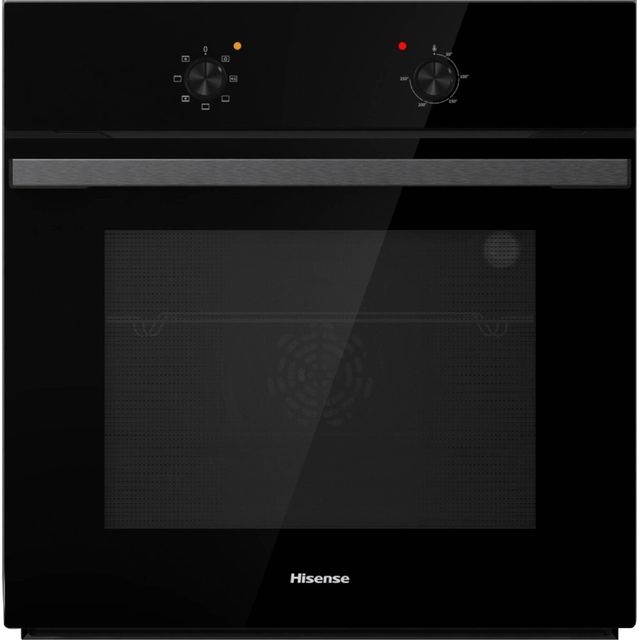 Hisense BI62020ABGUK Built In Electric Single Oven - Black - BI62020ABGUK_BK - 1