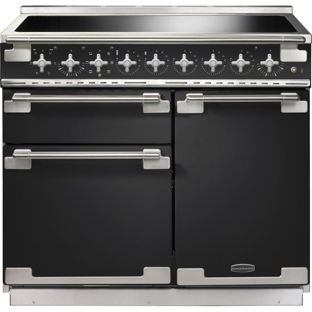 Rangemaster ELS100EICB Elise 100cm Electric Range Cooker - Charcoal Black - ELS100EICB_CBK - 1