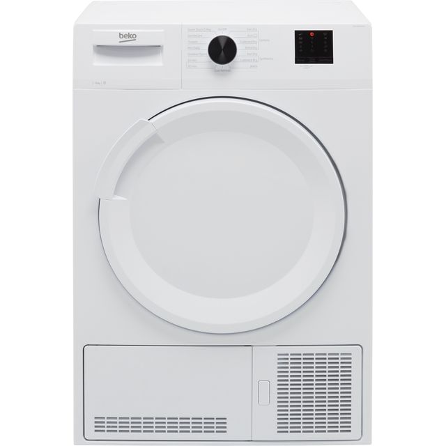 Beko DTLCE80021W Condenser Tumble Dryer - White - DTLCE80021W_WH - 1