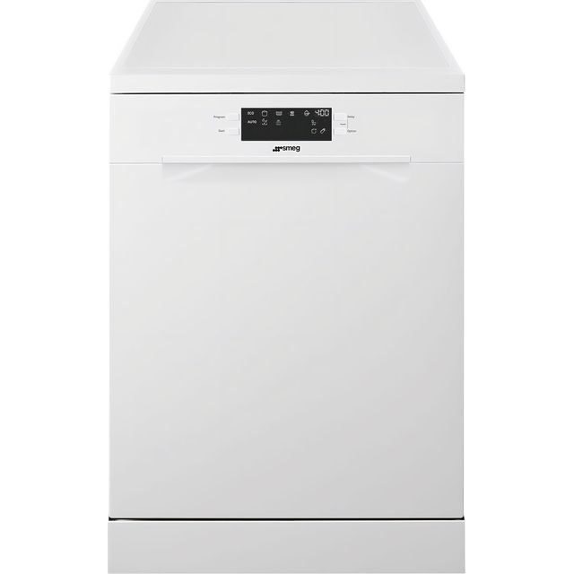 Smeg DF362DQB Standard Dishwasher - White - DF362DQB_WH - 1