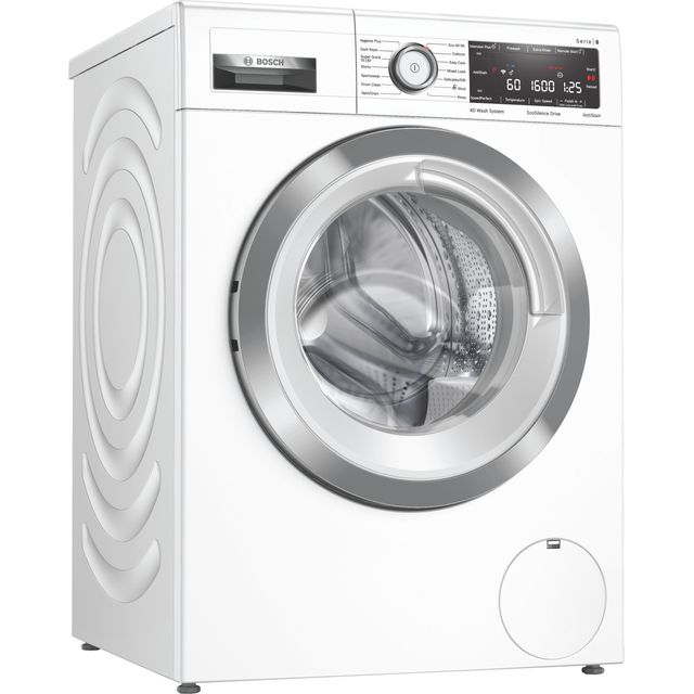 Bosch Series 8 WAX32M81GB 10Kg Washing Machine with 1600 rpm - White - B Rated