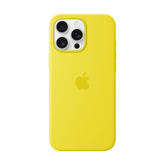 Apple Silicone Case with MagSafe' for iPhone 16 Pro Max - Star Fruit