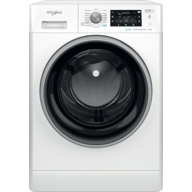 Whirlpool FFD8469BSVUK 8Kg Washing Machine with 1400 rpm - White - A Rated
