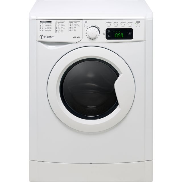 Indesit EWDE861483WUK 8Kg / 6Kg Washer Dryer with 1400 rpm - White - D Rated [Wash&Dry], C Rated [Wash Only]