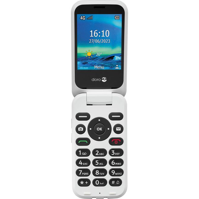 Doro 6820 Mobile Phone in White