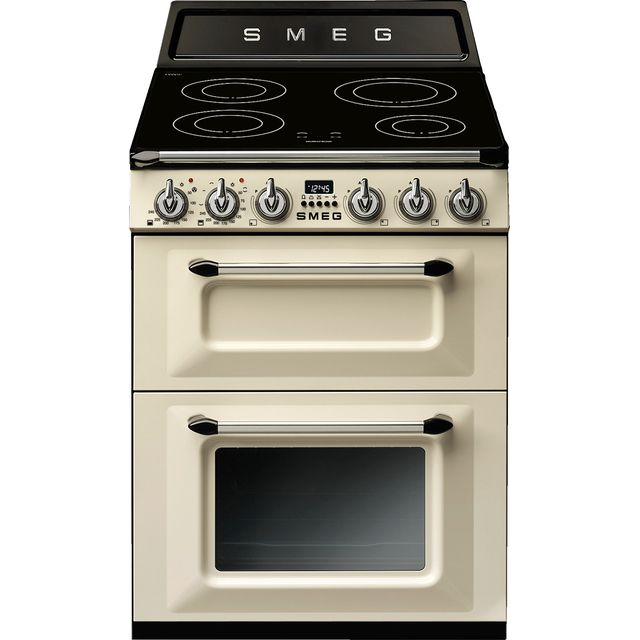 Smeg Victoria TR62IP2 60cm Electric Cooker with Induction Hob - Cream - A/A Rated